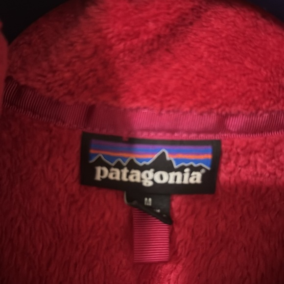 Patagonia Women’s Re-Tool Snap-T Fleece Pullover Pink Medium - Picture 4 of 8